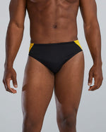 Durafast Elite® Men's Blade Splice Brief Swimsuit - Hexa