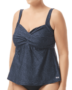 Women's Twisted Bra Tankini Plus - Mantra