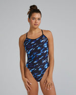 Durafast Elite® Women's Trinityfit Swimsuit - Triadic / Blue