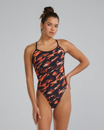 Durafast Elite® Women's Trinityfit Swimsuit - Triadic / Orange