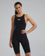 Women's Venzo Open Back Tech Suit - Solid - Non PFAS