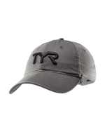 TYR Logo Baseball Cap - Grey & Black