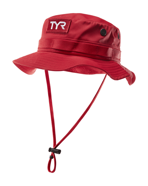 Tech Boonie Hat - Red Solid | TYR – TYR US