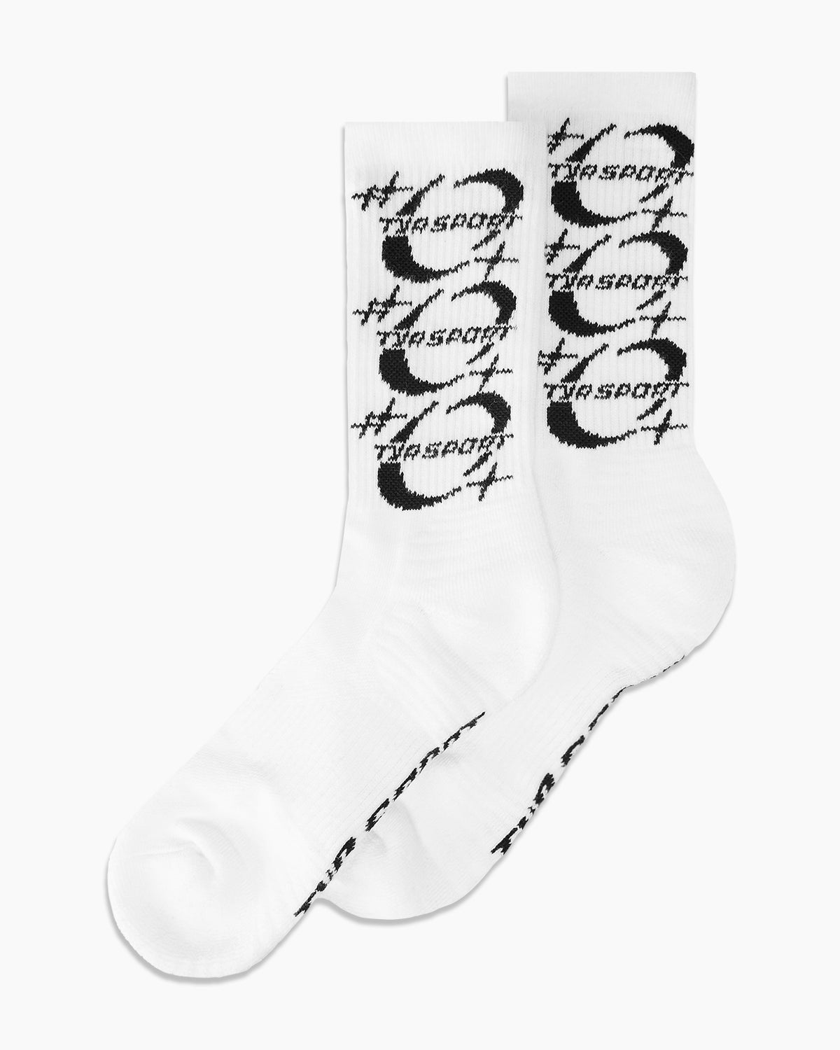 Performance Script Crew Sock - White | TYR – TYR US