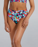 Arielle High Waisted Bikini Bottom - PRISMATIC DAYSTAR