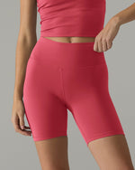 Joule Elite™ Women's High Rise Short 6" - Solid / Crimson