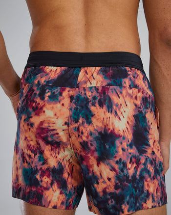 ::763 Orange/Tie Dye