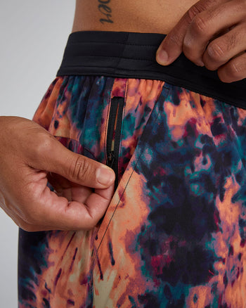 ::763 Orange/Tie Dye