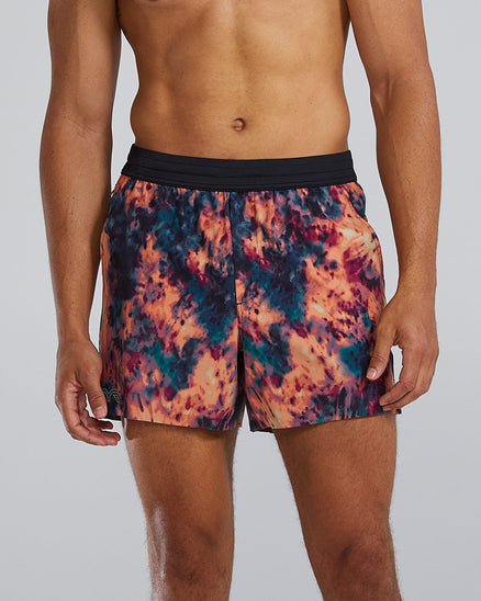 ::763 Orange/Tie Dye