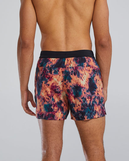 ::763 Orange/Tie Dye