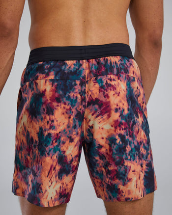 ::763 Orange/Tie Dye