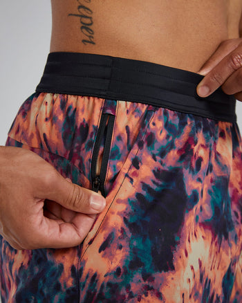 ::763 Orange/Tie Dye