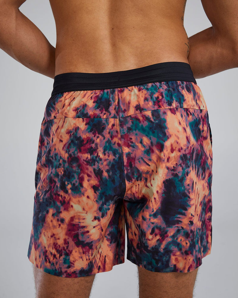 ::763 Orange/Tie Dye