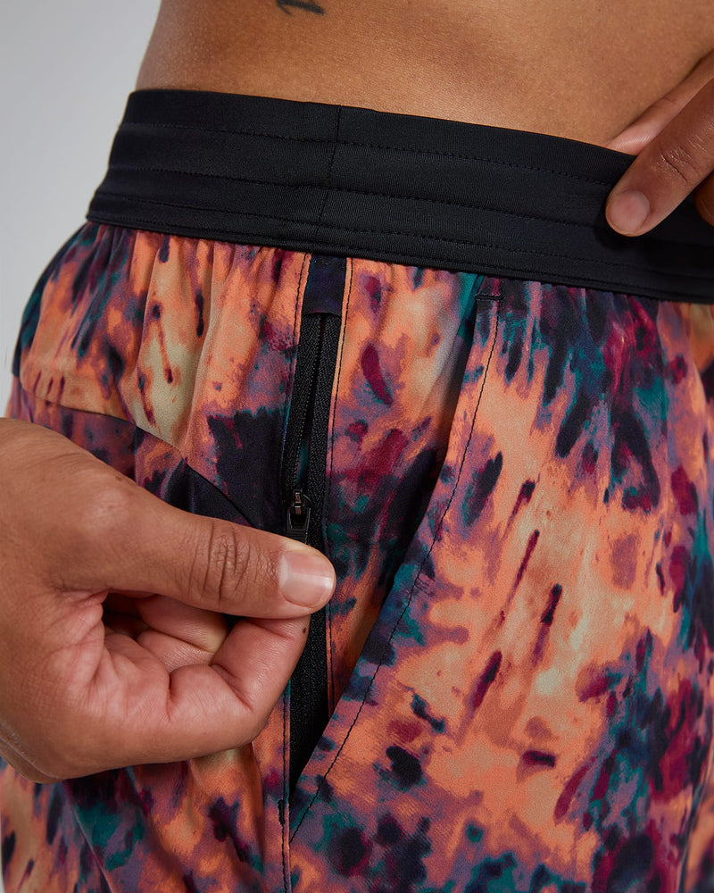 ::763 Orange/Tie Dye