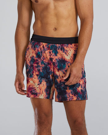 ::763 Orange/Tie Dye