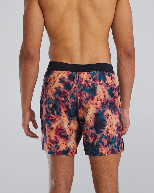 ::763 Orange/Tie Dye