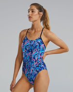 Durafast Elite® Women's Cutoutfit Swimsuit - Crystalized