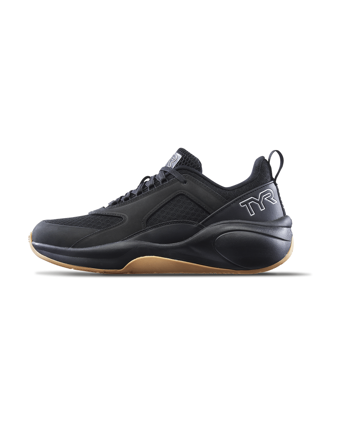 Men's CXT-FLOW Wide Toe Box Trainer - Black/Gum