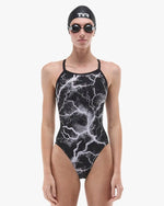 Women's Durafast Elite® Diamondfit Swimsuit - Arterix / Titanium
