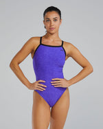 Durafast Elite® Women's Diamondfit Swimsuit - Lapped / Purple