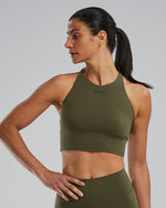 Joule Elite™ Women's High Neck Sports Bra - Solid