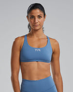 Joule Elite™ Women's Multi-Strap Sports Bra - Solid / Denim