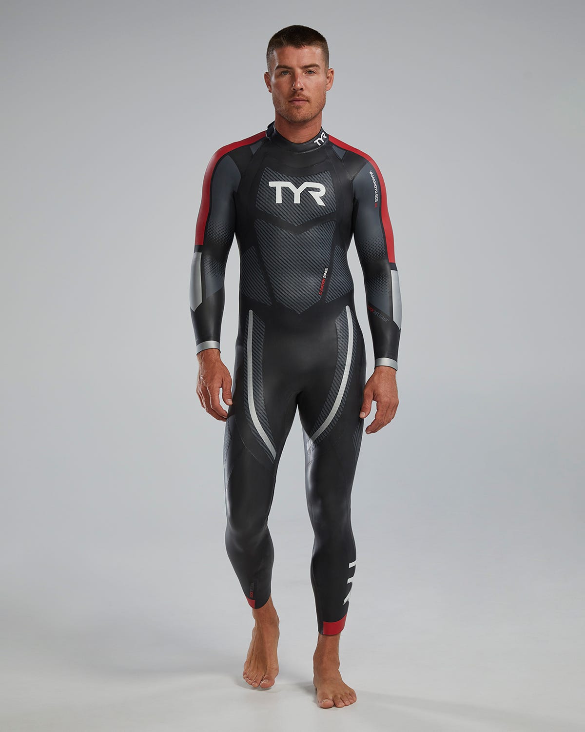 Product image for 717 Silver/Red