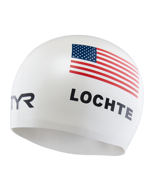 TYR Ryan Lochte Silicone Adult Swim Cap