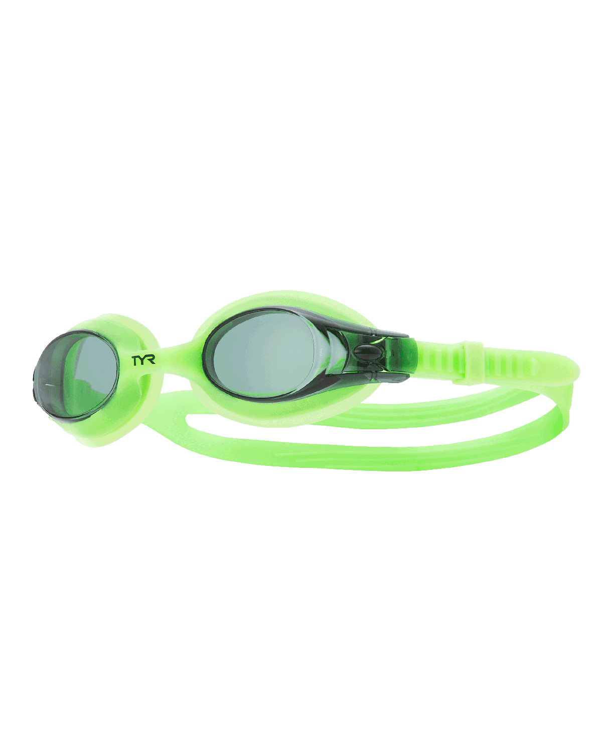 green swimming goggles TYR Kids' Swimple Goggle