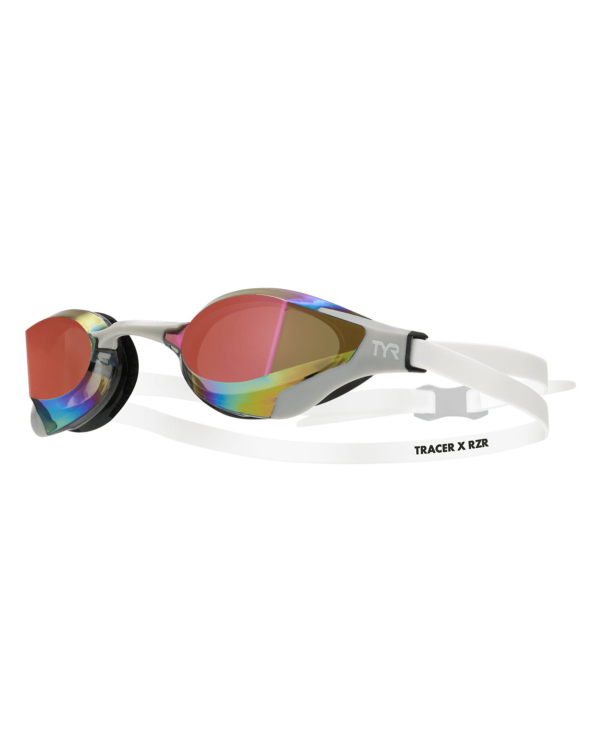 tyr tracer x racing mirrored goggles TYR Tracer X RZR Mirrored Racing Goggle
