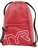 Drawstring Sackpack Backpack - Red