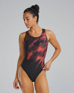 Durafast Elite® Women's Maxfit Swimsuit - Cycloid / Red
