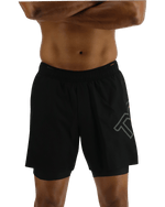 Hydrosphere™ Men's Lined 6" Momentum Big Logo Shorts - Solid