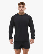 ClimaDry™ Men's Raglan Long Sleeve Tech Tee - Solid / Heather