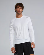 ClimaDry™ Men's Raglan Long Sleeve Tech Tee - Solid / Heather