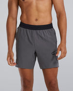 Hydrosphere™ Men's Unlined 7" Unbroken Big Logo Shorts - Solid