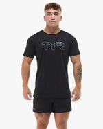 Unisex Ultrasoft Lightweight Tri Blend Tech Tee - Big Logo