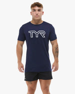 Unisex Ultrasoft Lightweight Tri Blend Tech Tee - Big Logo