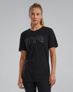 Unisex Ultrasoft Lightweight Tri Blend Tech Tee - Big Logo