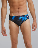 Durafast Elite® Men's Brief Swimsuit - Cycloid / Blue