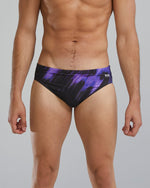 Durafast Elite® Men's Brief Swimsuit - Cycloid / Purple