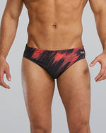 Durafast Elite® Men's Brief Swimsuit - Cycloid / Red