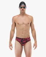 Men's Durafast Lite® Brief - Seismo / Red