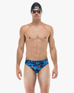 Men's Durafast Lite® Brief - Seismo / Red, White, & Blue
