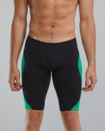 Men's Durafast Elite® Jammer - Vanguard Splice / Black & Green