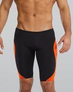 Men's Durafast Elite® Jammer - Vanguard Splice / Black & Orange