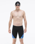 Men's Durafast Elite® Blade Splice Jammer - Olea / Blue