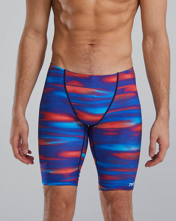 TYR Durafast Elite Men's Jammer Swimsuit - Waveform TYR Durafast Elite Men's Jammer Swimsuit - Waveform