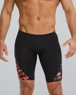 Durafast Elite® Men's Jammer Swimsuit - Triadic / Orange