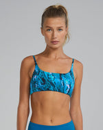 Women's Nia scoop neck Bikini Top Prismatic